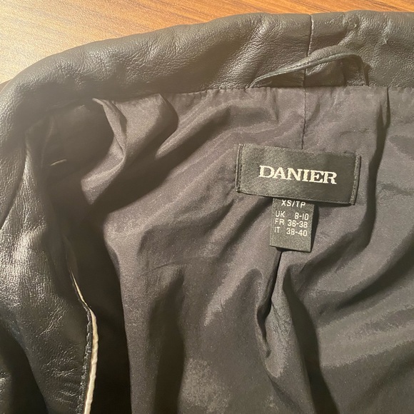 Danier Leather Biker Jacket - Picture 4 of 4